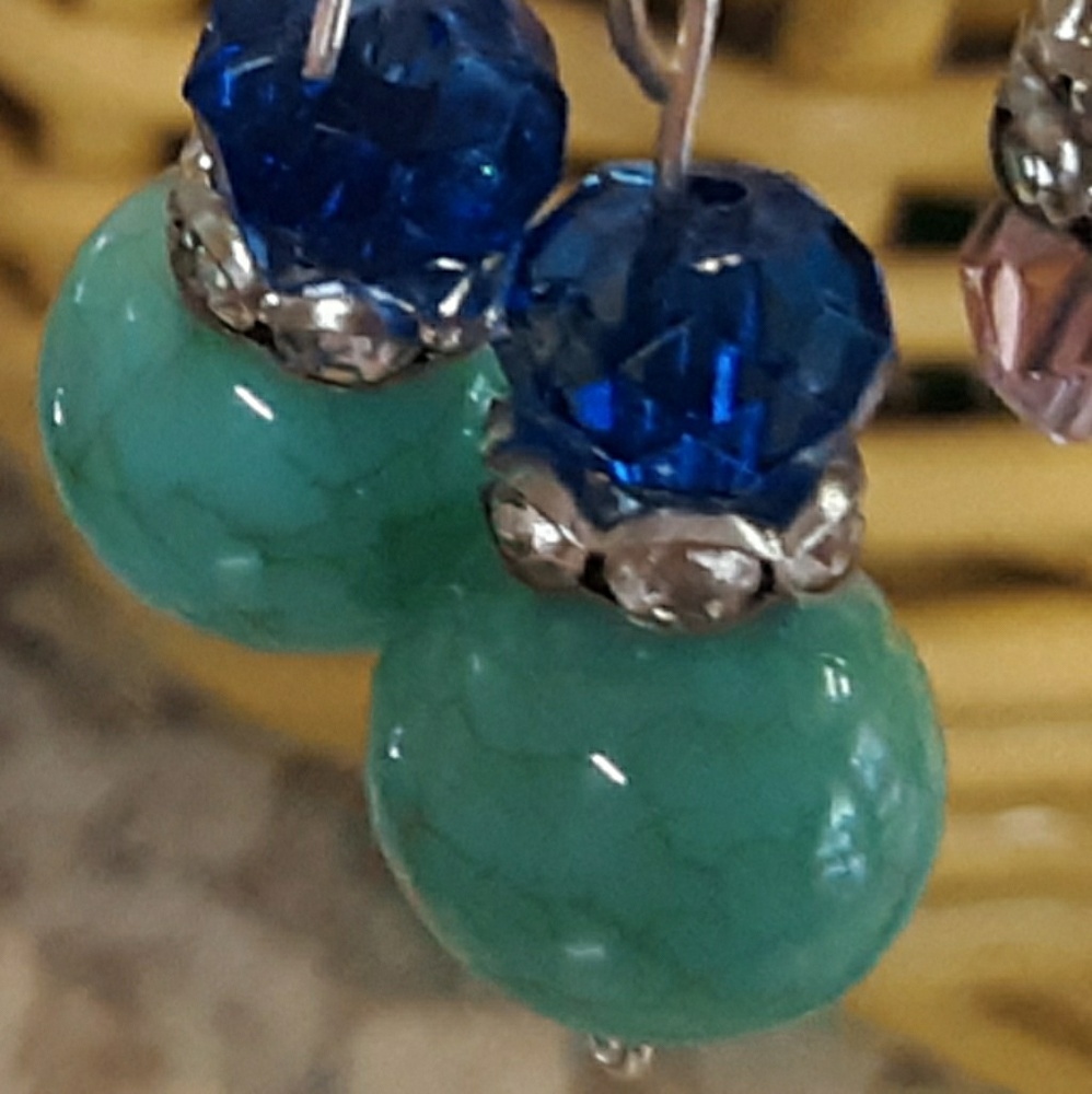Glass Beaded Earrings